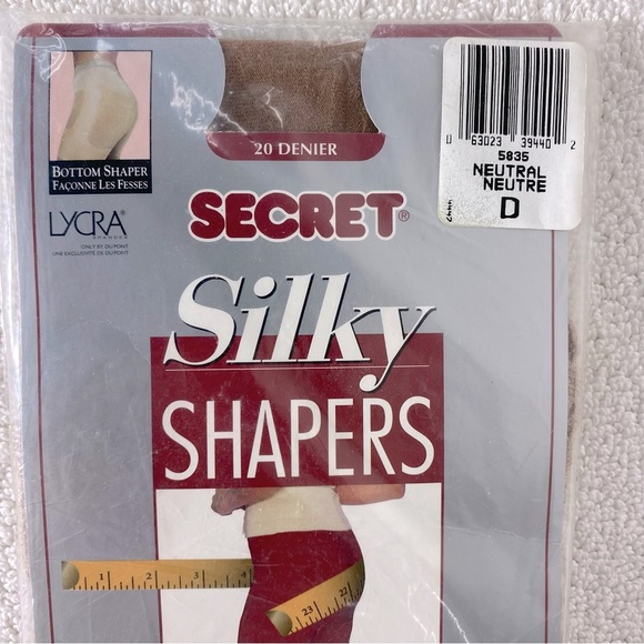 Vintage Secret Silky Shapers Pantyhose in Neutral NWT - Picture 2 of 7